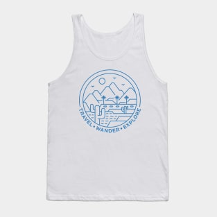 Travel Wander Explore 1 Tank Top